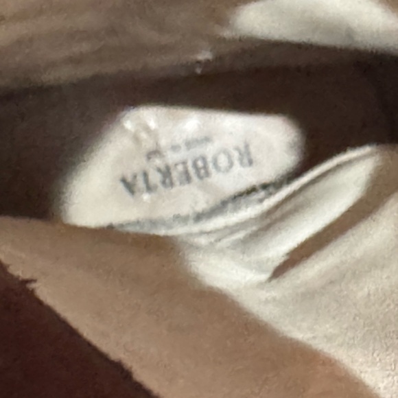 Roberto Suede Patchwork High Boots | Size 8.0 western vintage boho - Picture 10 of 11